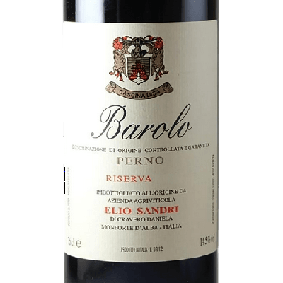 Elio Sandri Barolo Perno Riserva 2017 (6x75cl)