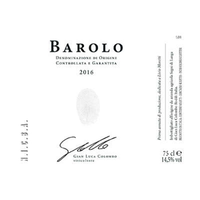Segni di Langa (Gian Luca Colombo) Barolo 2017 (6x75cl)