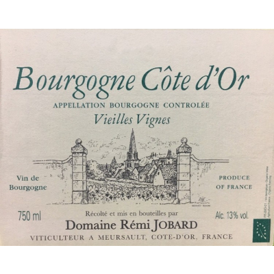 Remi Jobard Bourgogne Cote d'Or Vieilles Vignes 2022 (12x75cl)
