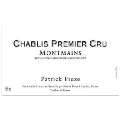 Patrick Piuze Chablis 1er Cru Montmains 2022 (1x150cl)