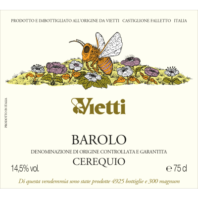 Vietti Barolo Cerequio 2019 (3x75cl)