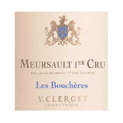 Y. Clerget Meursault 1er Cru Les Boucheres 2022 (6x75cl)