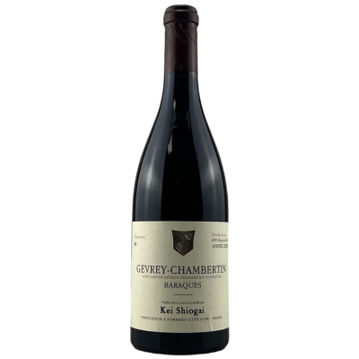 Kei Shiogai Gevrey-Chambertin Baraques 2022 (12x75cl)