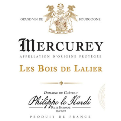 Philippe-Le-Hardi Mercurey Les Bois de Lalier Blanc 2022 (6x75cl)