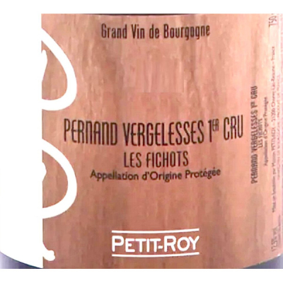 Petit-Roy Pernand-Vergelesses 1er Cru Les Fichots 2022 (6x75cl)