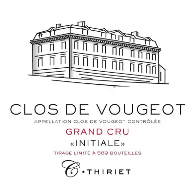 C. Thiriet Clos de Vougeot Grand Cru Initiale 2022 (6x75cl)