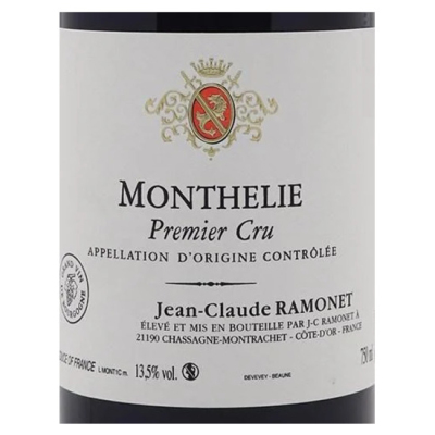 Jean-Claude Ramonet Monthelie 1er Cru 2020 (6x75cl)