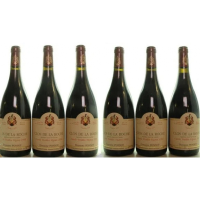 Ponsot Clos de la Roche Grand Cru Assortment Case 2010, 2011, 2012, 2013, 2014, 2015 (6x75cl)